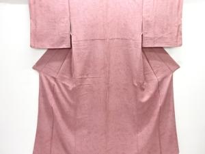 草花模様小紋着物